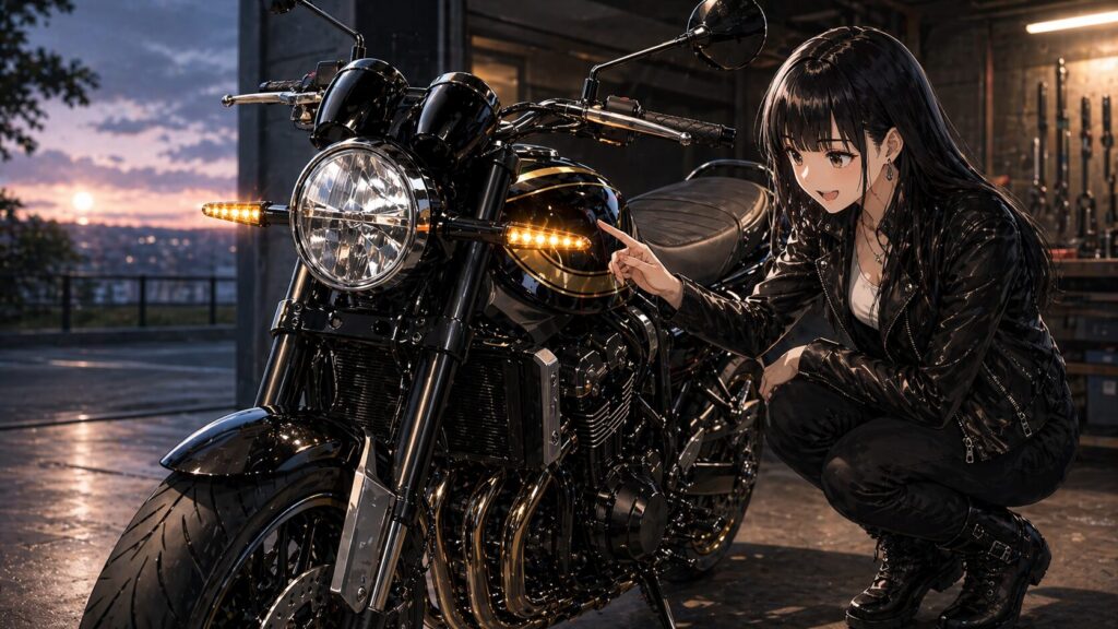 流れるシーケンシャルタイプで視認性を高める