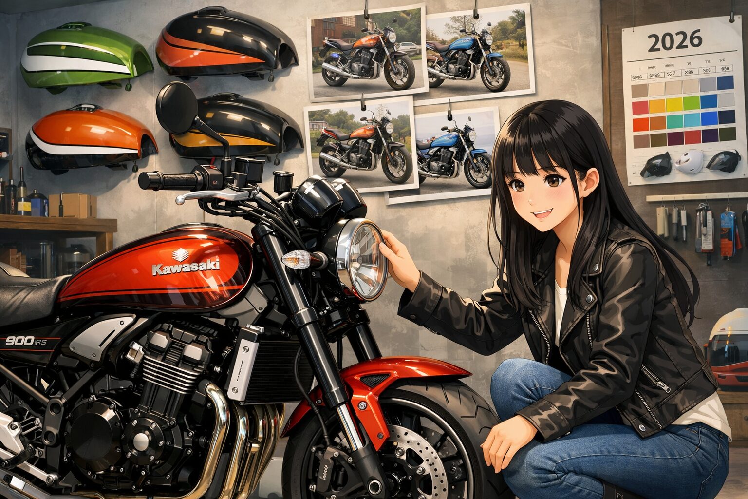 Z900RSのカラーを徹底解説！歴代モデルから2026年最新色まで