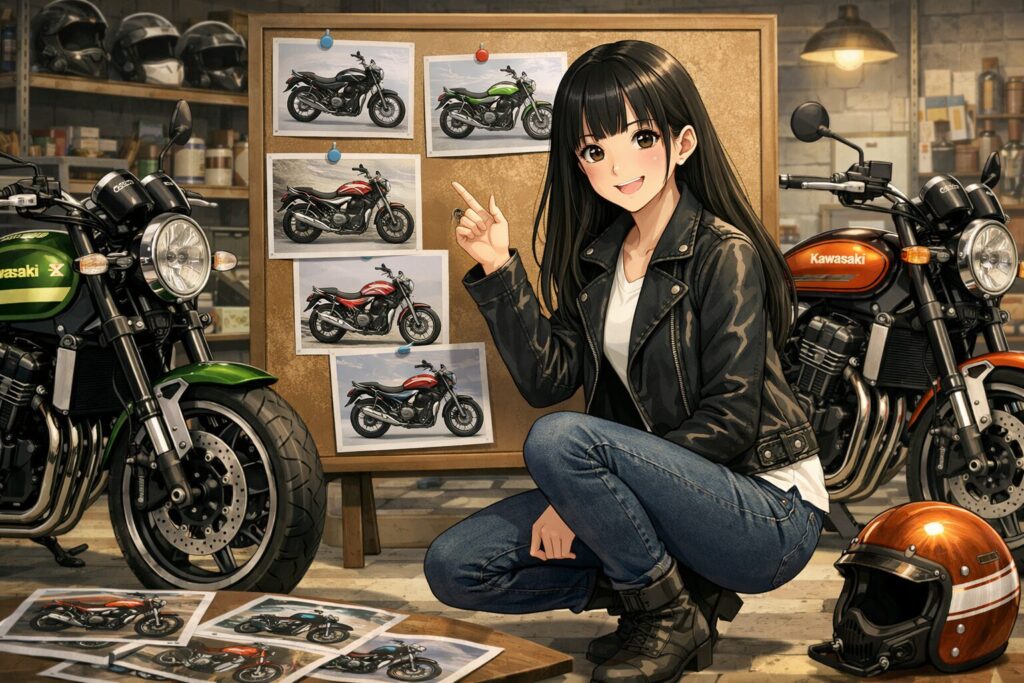 Z900RSのカラーの歴代モデルと人気の変遷を紹介