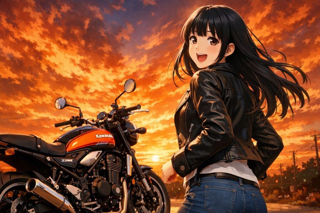 初代Z1を再現した火の玉カラーの衝撃と魅力