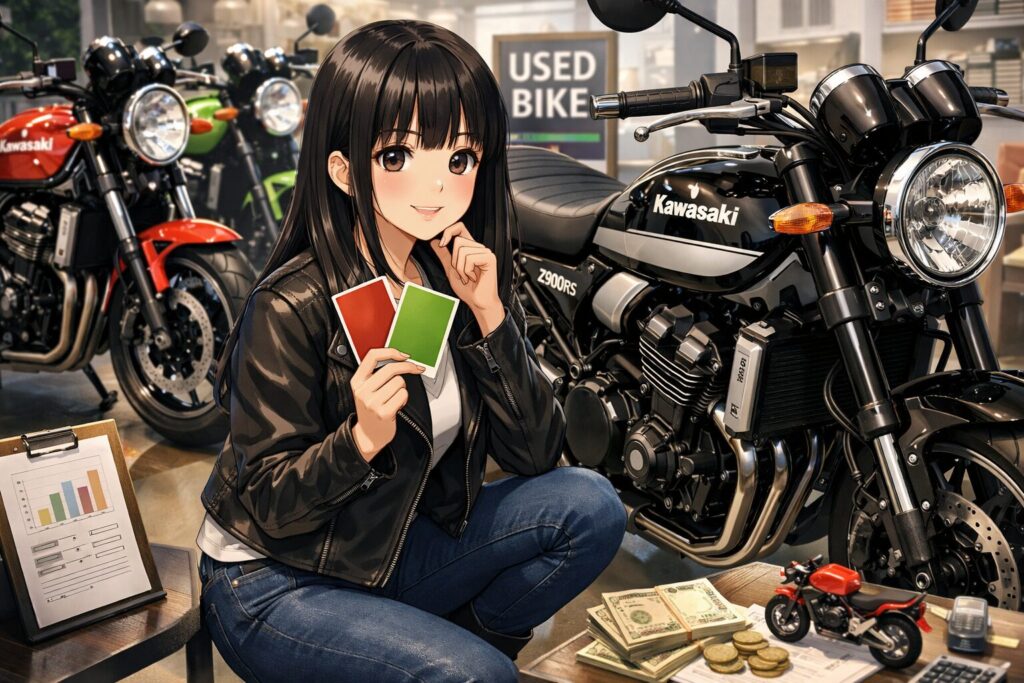 Z900RSのカラーの選び方と中古車のリセール価値
