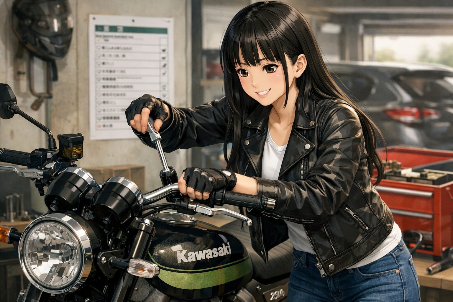 Z900RSのハンドル交換で理想の姿勢に！おすすめと車検の注意点