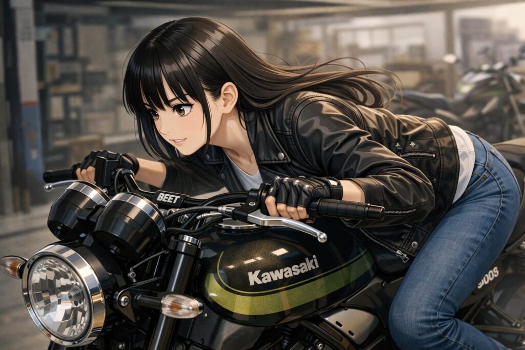 BEETのテーパーバーで前傾姿勢を実現