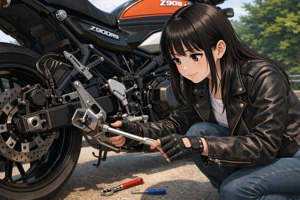 チャンバー固定ボルトの攻略とステップ取り外し