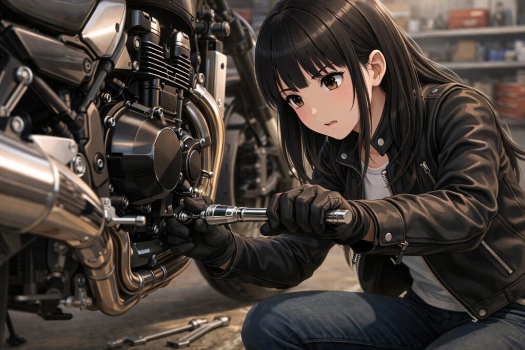 排気漏れを防ぐフランジの指定トルクと締め付け