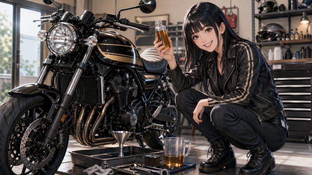 オイル交換時の規定容量と推奨粘度のチェック