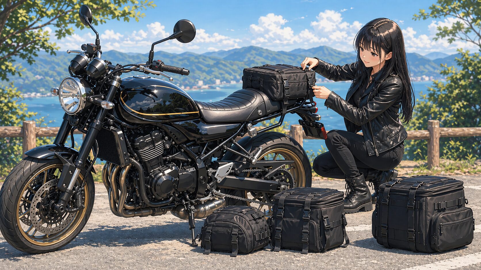 Z900RSのシートバッグおすすめ比較！容量や取り付け方も徹底解説