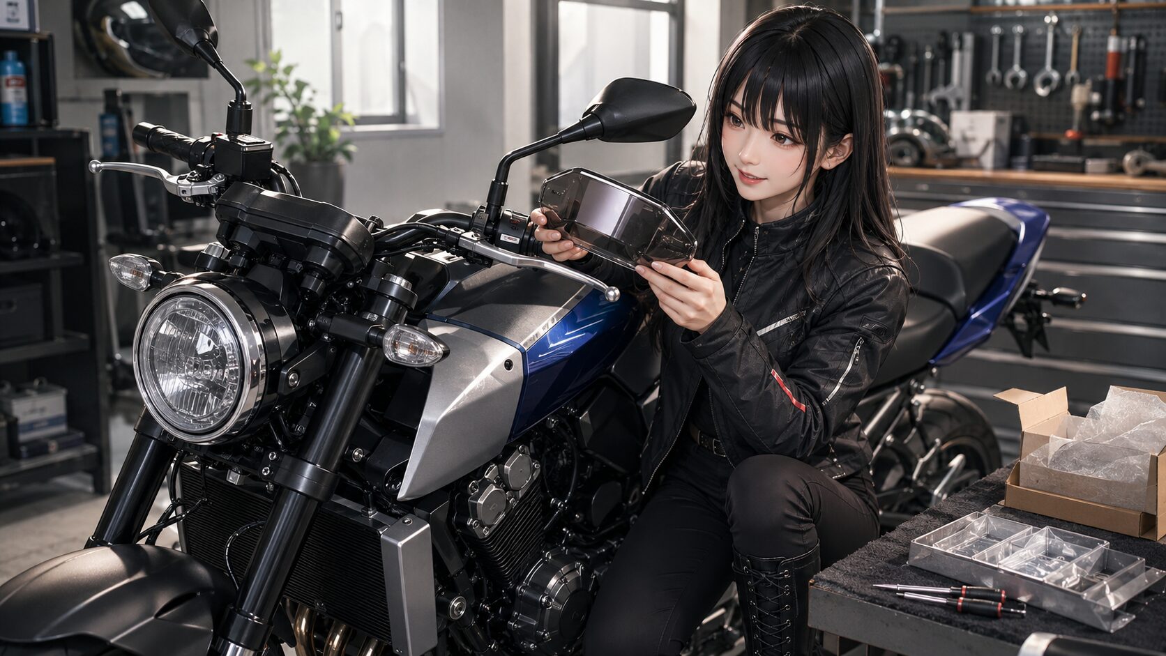 CB1000Fのメーターカバー選びと装着前の注意点を解説