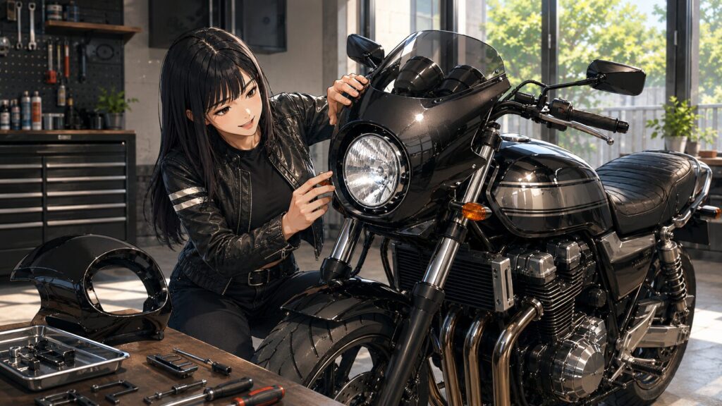 ヘッドライトカウル装着車で注意すべき点