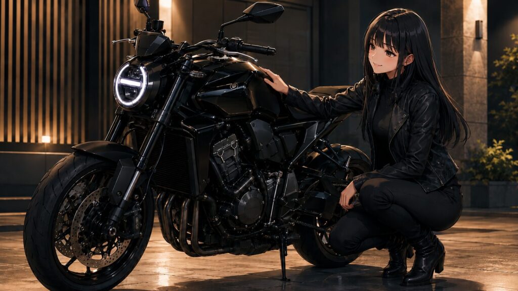 黒仕上げが生む上質な所有満足感