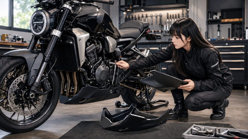 CB1000Rのアンダーカウル比較で後悔しない確認点