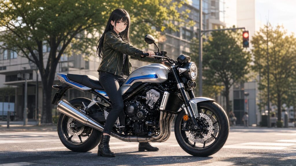 KATANAより停車時に扱いやすい理由