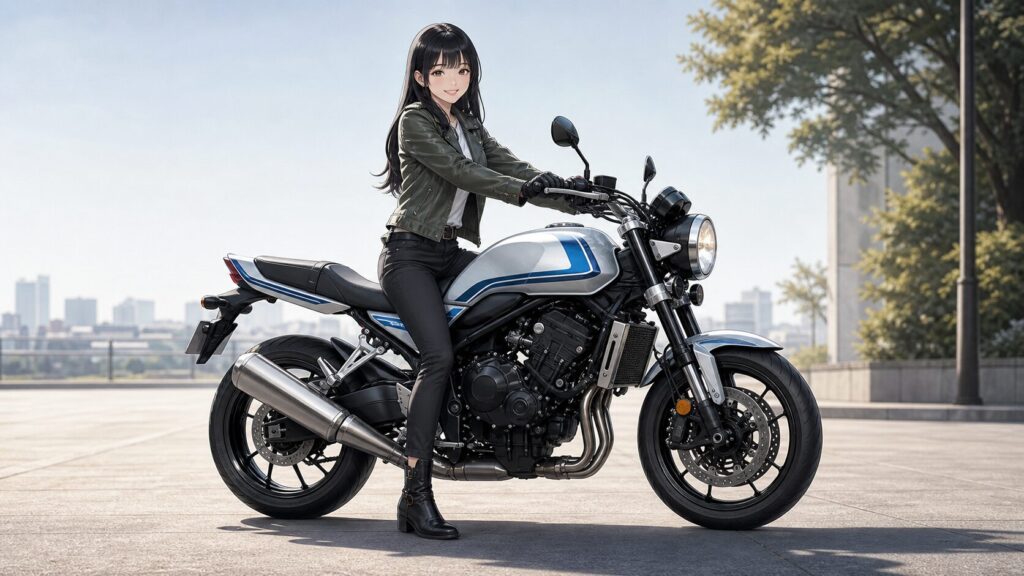 CB1000Fのシート高795mmの実力