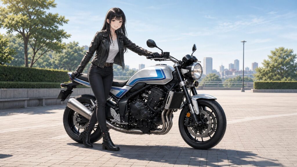 車両重量214kgで取り回しやすいのか