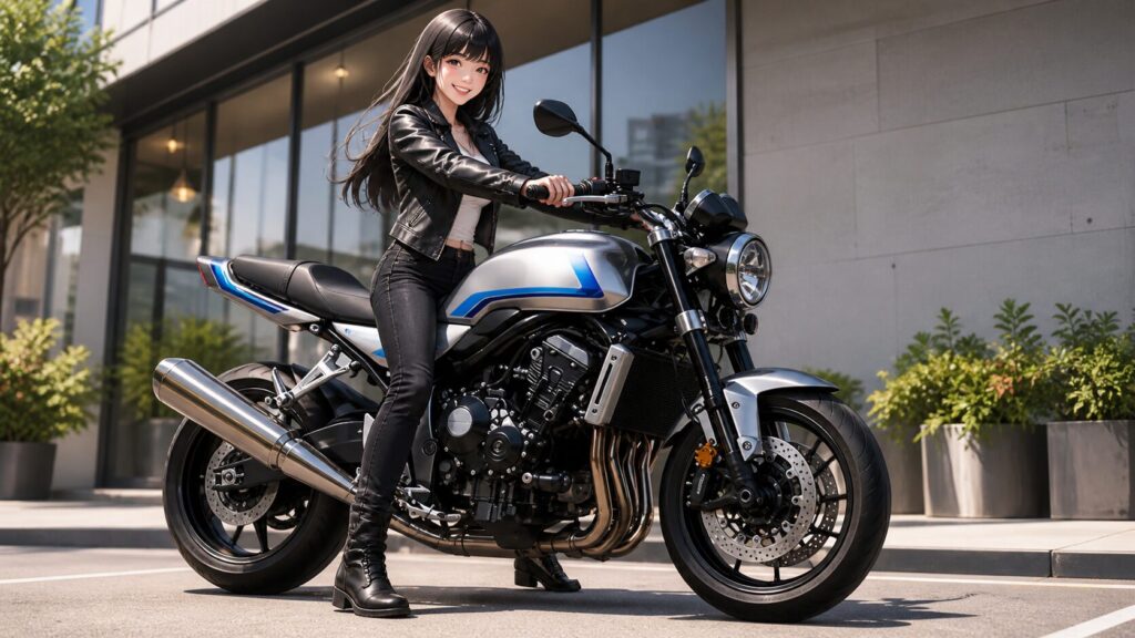 Z900RSより足つきで有利なポイント
