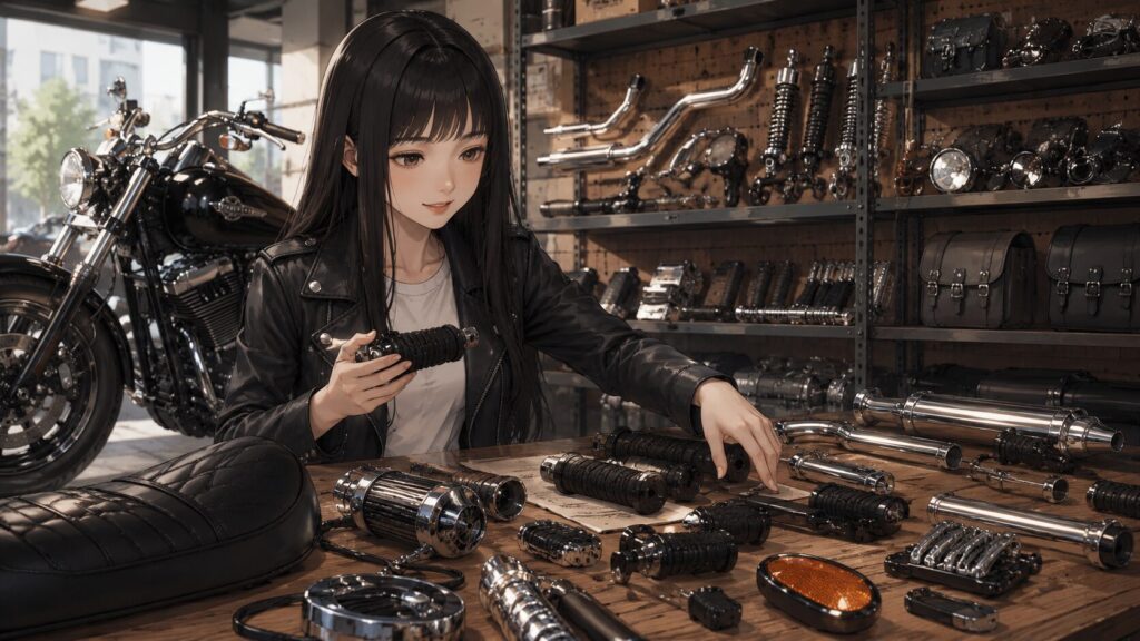 公式通販で探せるパーツ種類