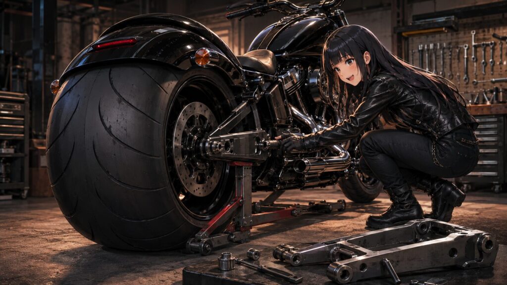 スイングアーム加工が必要になる条件
