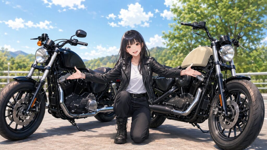 スポーツスター1200の主なモデルと違いを比較