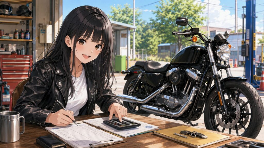 大型二輪免許や税金と車検費用の基本を解説