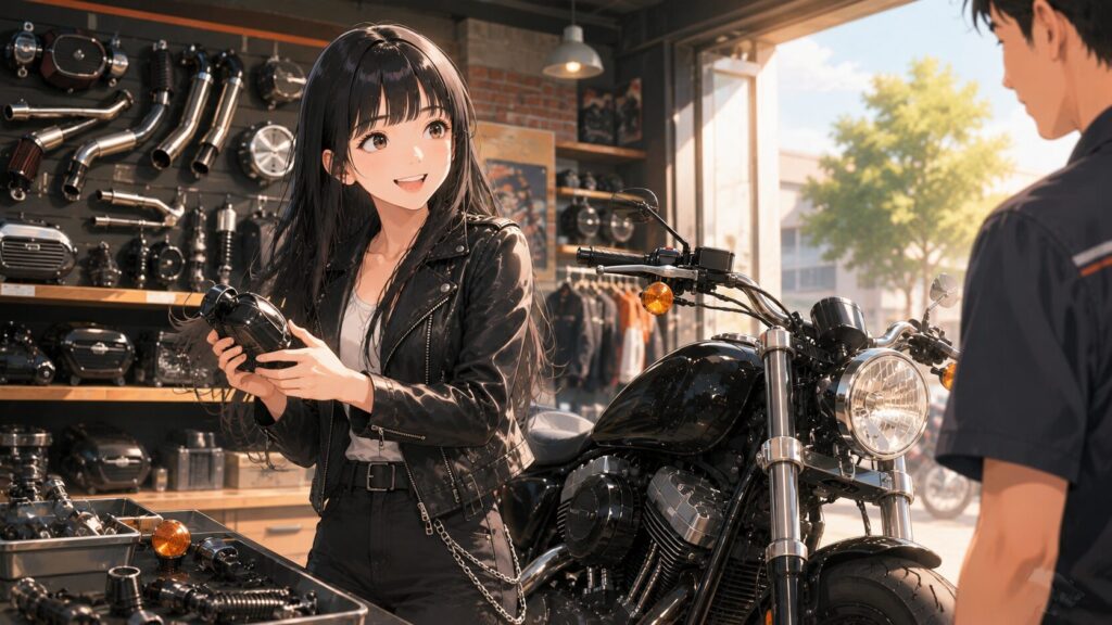 カスタムパーツと正規ディーラーの対応