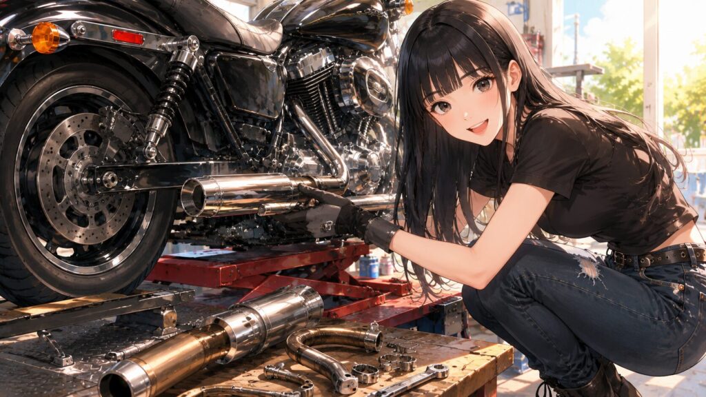 マフラー交換や加工で工賃が増えるケース