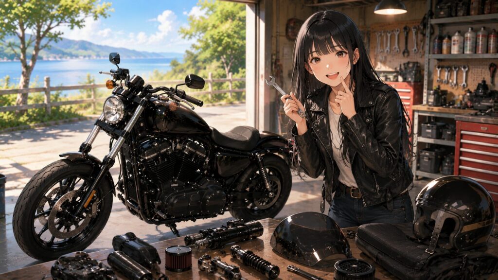 ハーレーロードスターの欠点を補う選び方