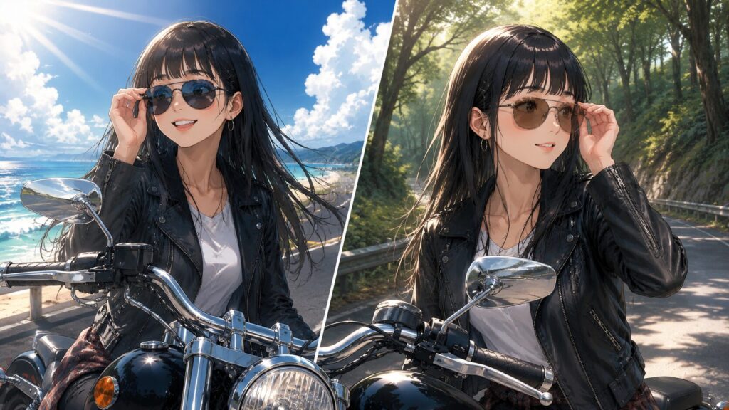 偏光レンズと調光レンズの使い分け