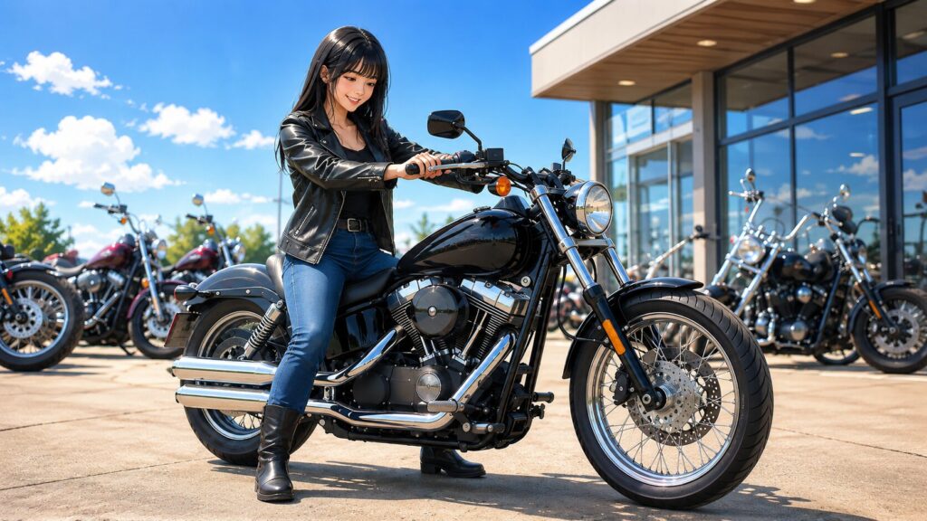 シート高と車重から足つき性を判断する