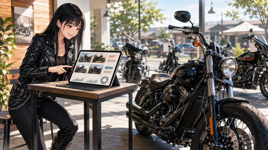 GooBikeやWebikeの中古相場を確認する