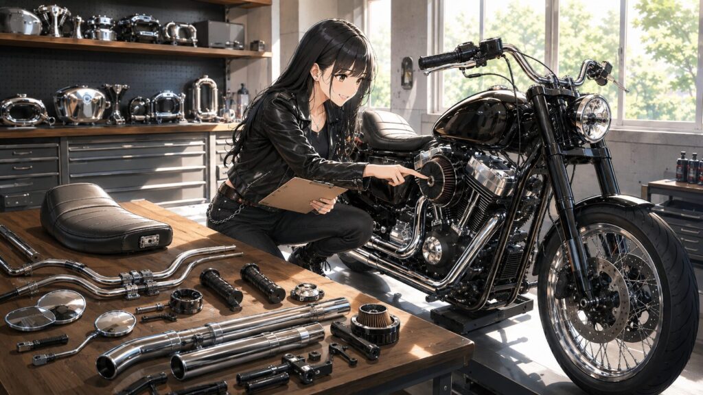 純正パーツとカスタムが査定へ与える影響