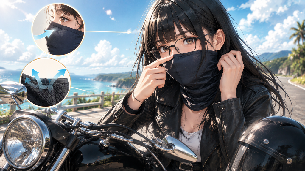 眼鏡が曇りにくい着け方と呼吸を楽にする工夫