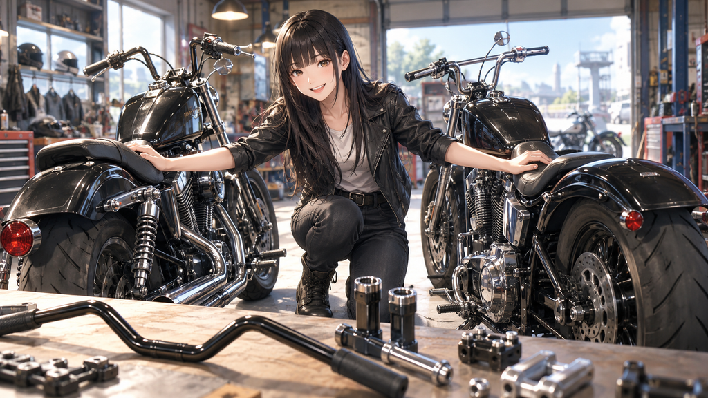ダイナやソフテイルがカスタムに向く理由