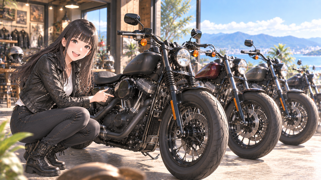 アイアン883など中古で人気の定番車種を比較