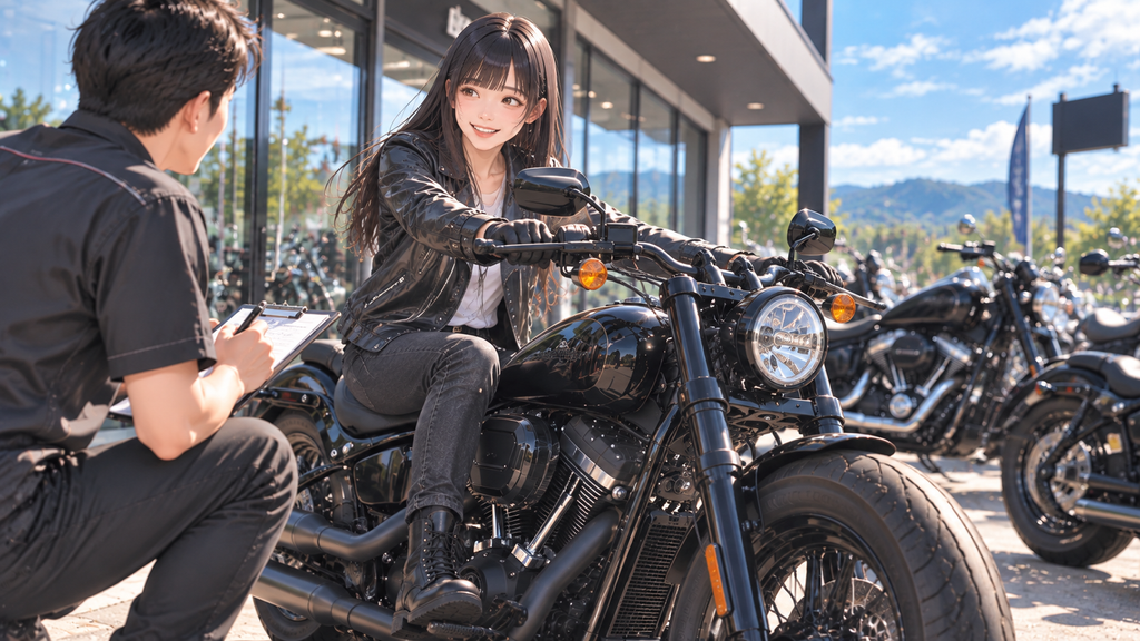 初めてのハーレーで失敗しない試乗時の確認項目