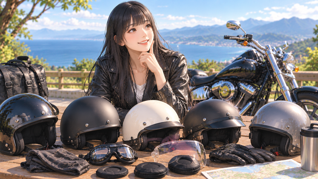 ハーレーの半キャップ選びを総まとめして判断