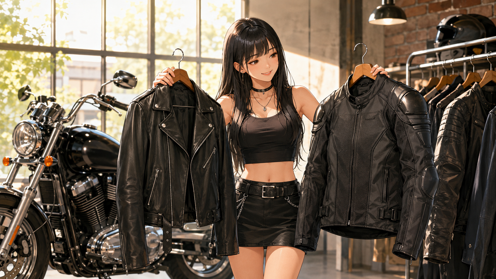 革ジャンとライディングジャケットの違いを理解する