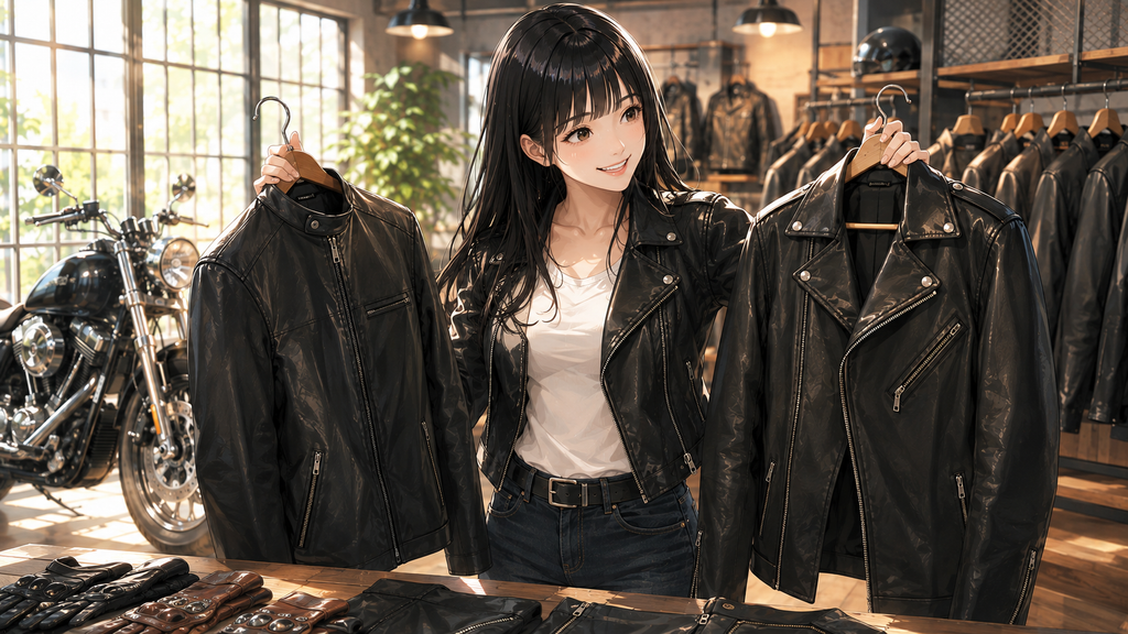 ハーレーのライダースジャケットを購入前に比較する方法