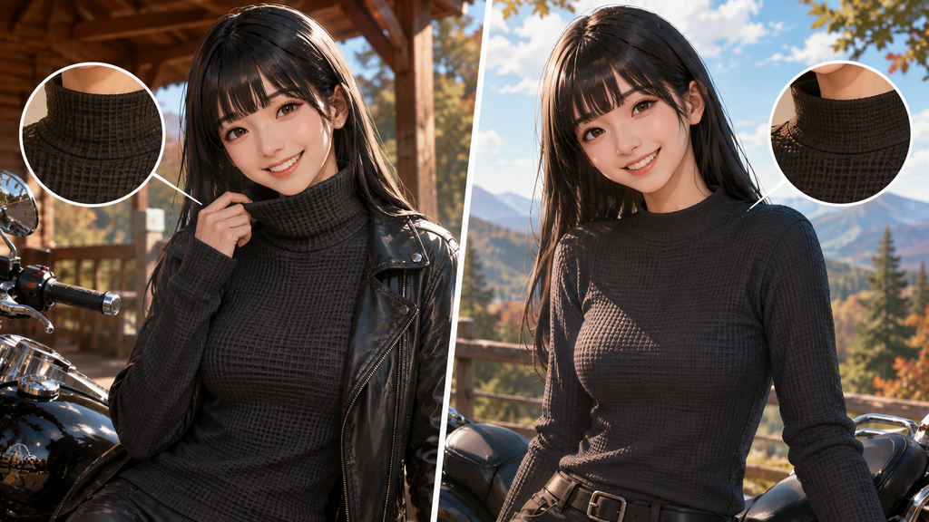 ハイネックとモックネックの違いと選び方