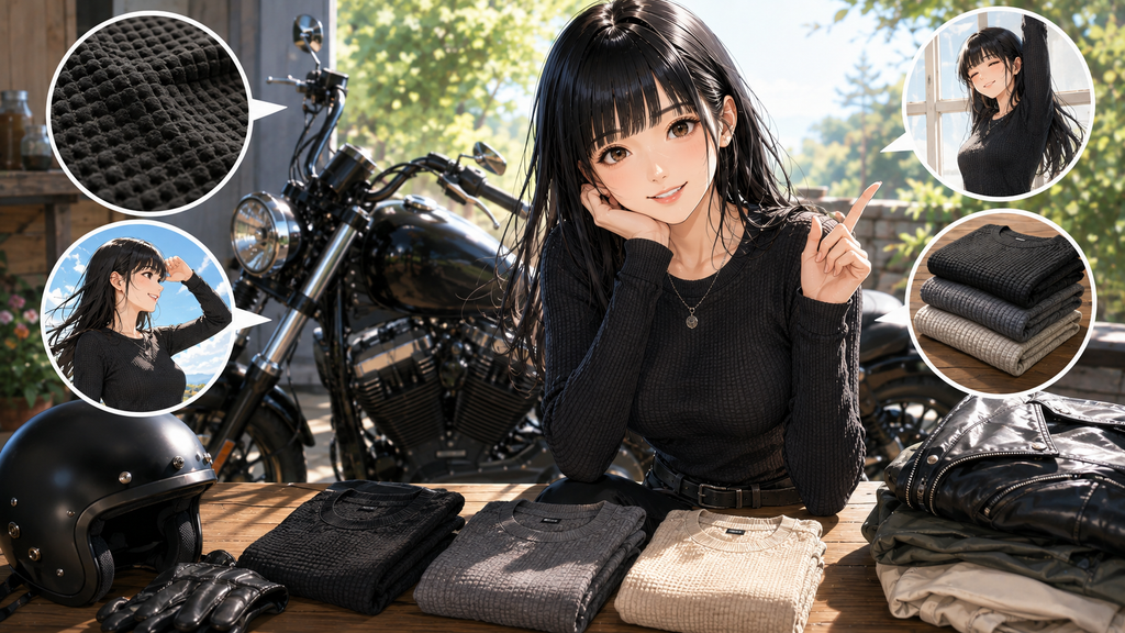 ハーレーワッフルインナーの選び方を総まとめ
