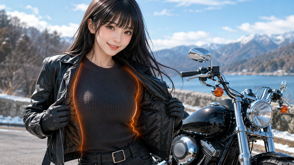 ハーレーワッフルインナーの特徴と防寒性能を解説